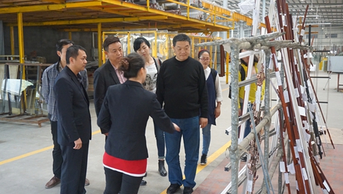 交流分享傳經驗，共筑專業家裝夢——山東德佳、安日達門窗團隊來我公司學習參觀