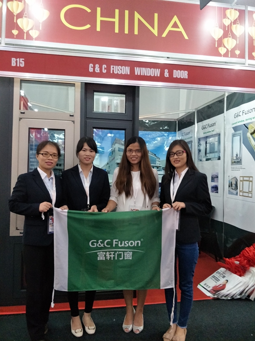 富軒門窗亮相菲律賓國際建材展