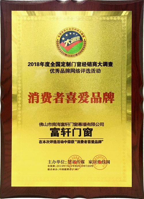 2018年消費者喜愛品牌