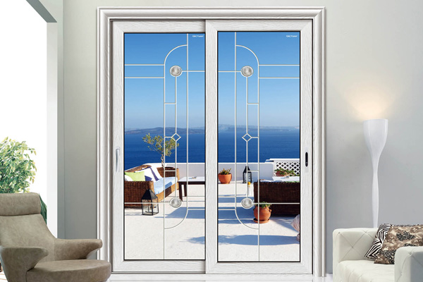 富軒門窗金絲水曲柳80-75推拉門