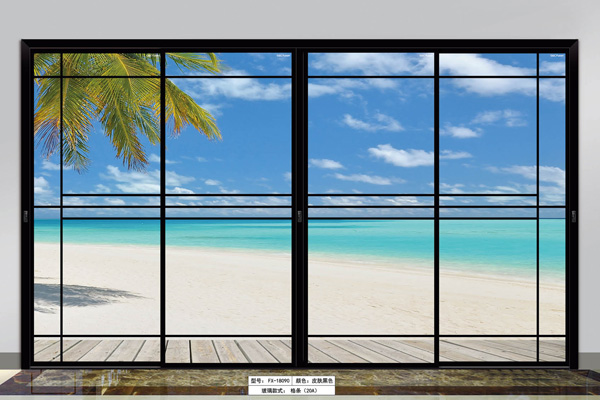 富軒門窗地中海全景推拉門