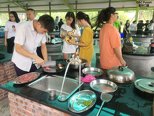  成功團隊集結號-富軒門窗2019年盈香生態園拓展之旅