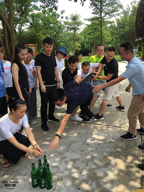  成功團隊集結號-富軒門窗2019年盈香生態園拓展之旅