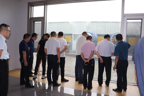 熱烈歡迎廣西梧州循環經濟產業園領導來訪富軒門窗總部