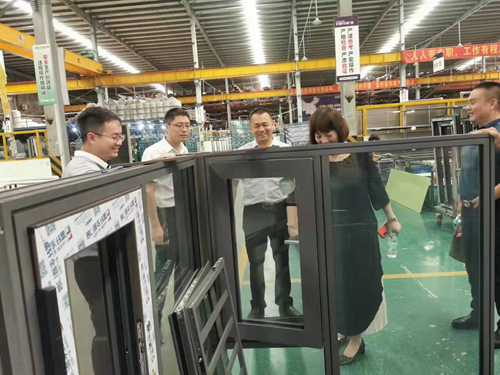 熱烈歡迎山東華建鋁業集團到富軒總部探訪交流！