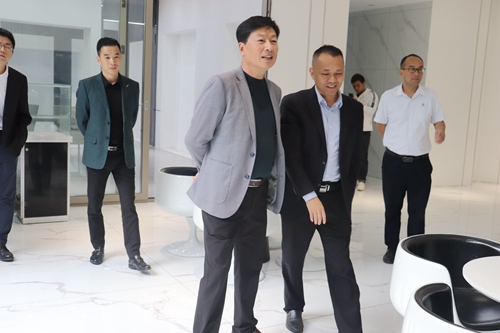 行業交流|南京移門協會會長走訪富軒全屋門窗
