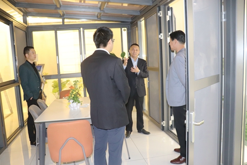 行業交流|南京移門協會會長走訪富軒全屋門窗