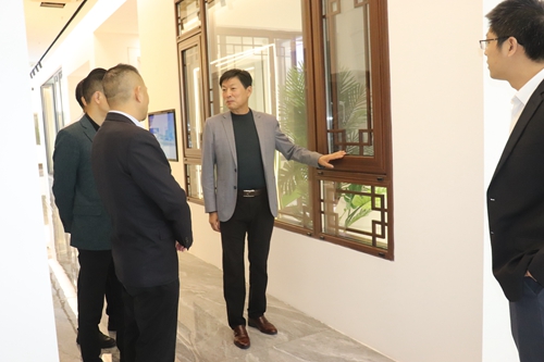 行業交流|南京移門協會會長走訪富軒全屋門窗