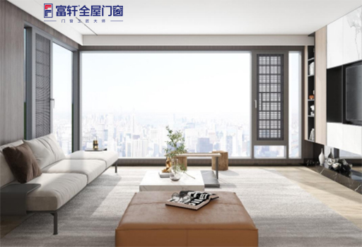 富軒全屋門窗攻略:富那斯S22系列外開窗紗一體