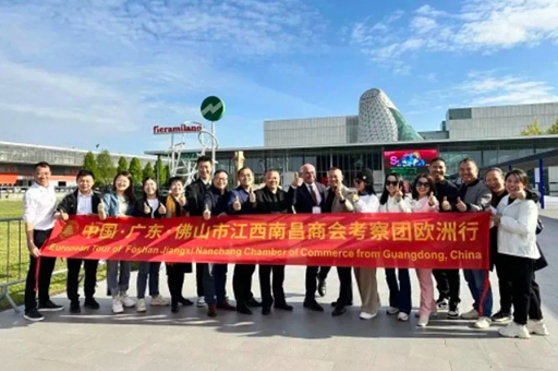 富軒全屋門窗李董率團出訪米蘭設計周，開啟中歐門窗創新交流之旅
