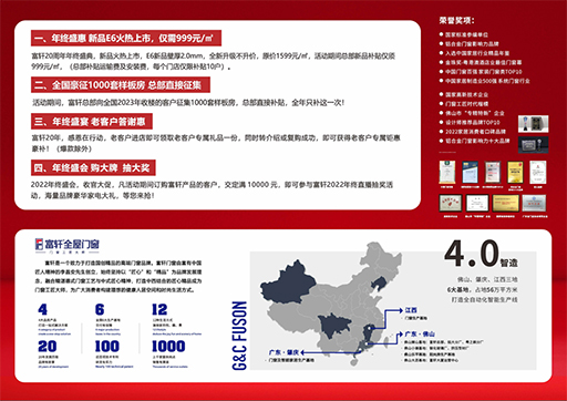 2022年富軒全屋門窗年終收官大促“雙12”活動來啦！