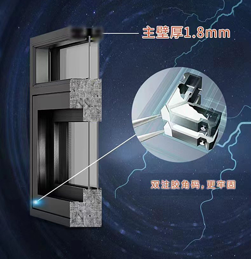 富軒全屋門窗新品富美F8窗紗一體-“巡洋艦”